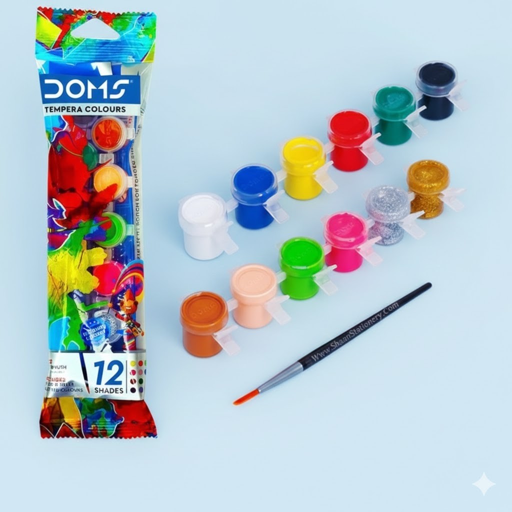 Doms Colour Free Brush 1pkt 12shades