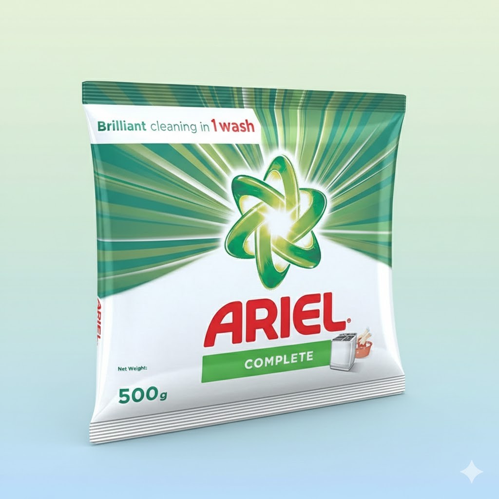 Ariel Detergent Powder 500 gm