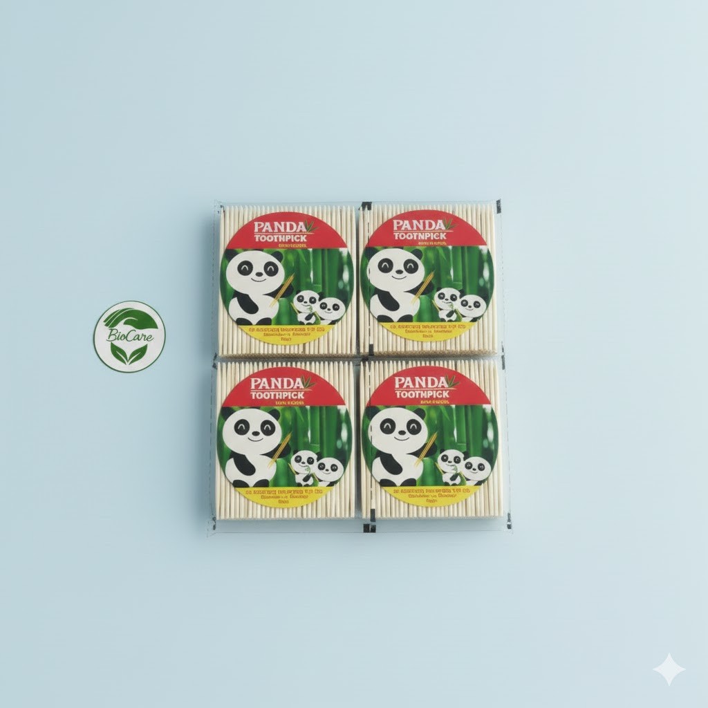 Panda Toothpick 60 pcs
