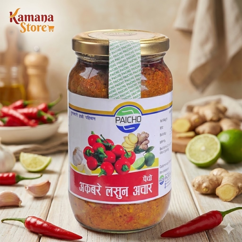 Paicho Pickle Akabare Garlic 400GM
