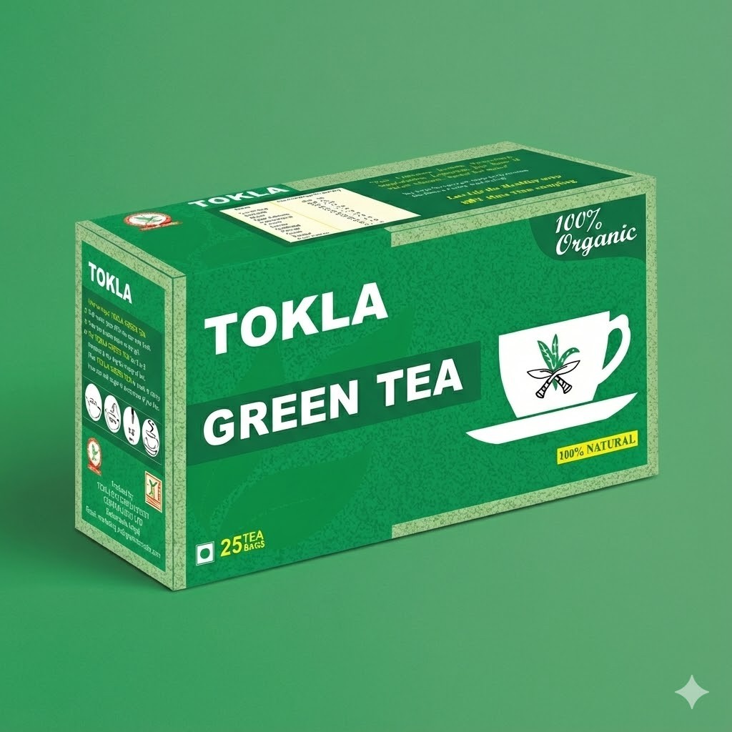 Tokla Green Tea  25 Bags