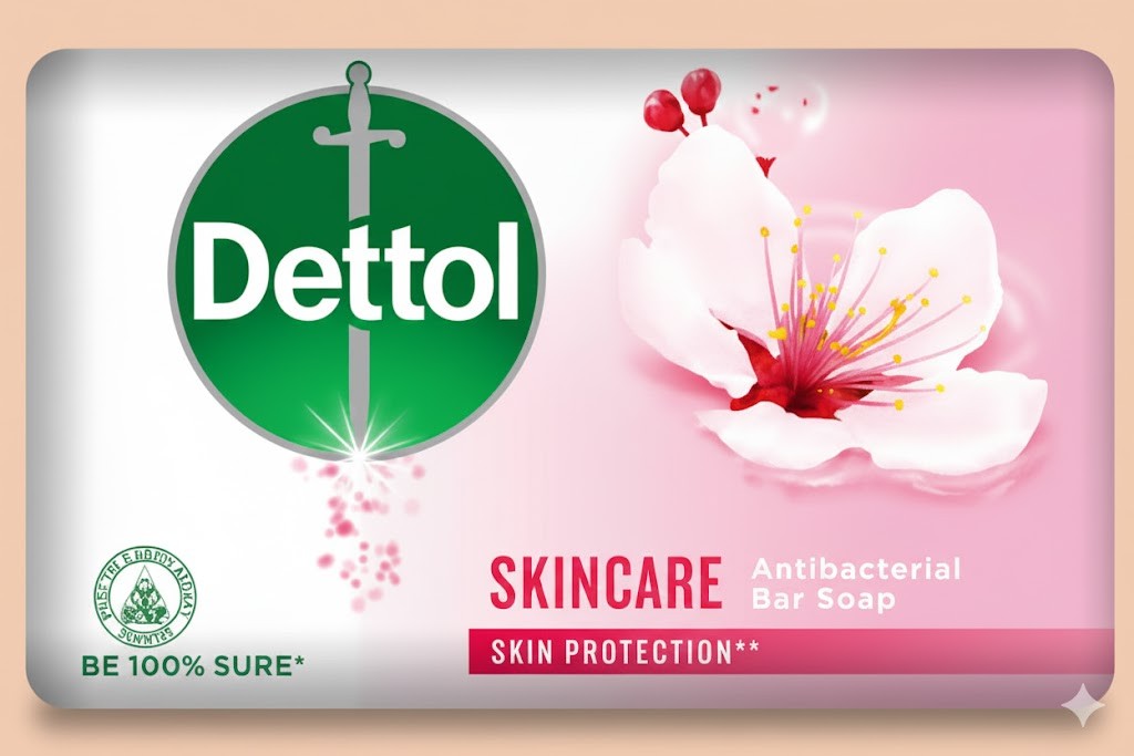 Dettol Skincare Soap Pink