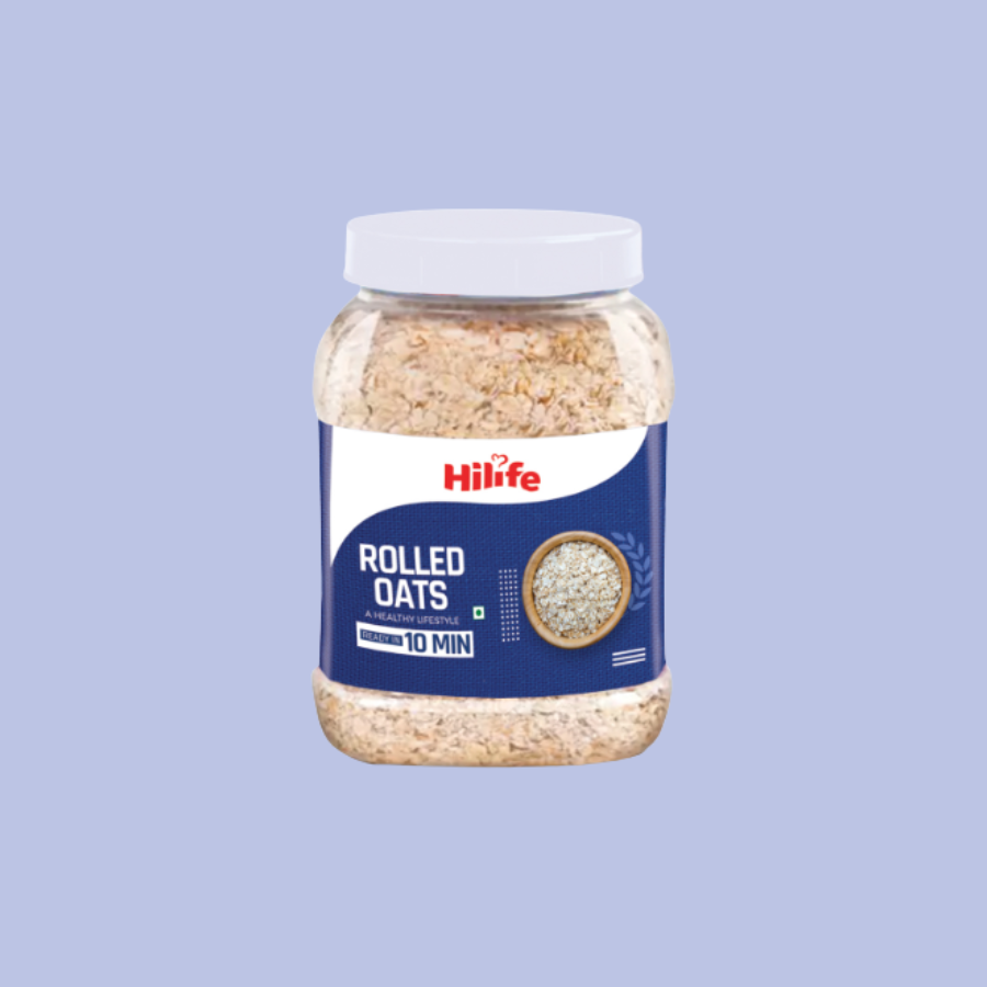 Hilife Rolled Oats Jar 450 gram