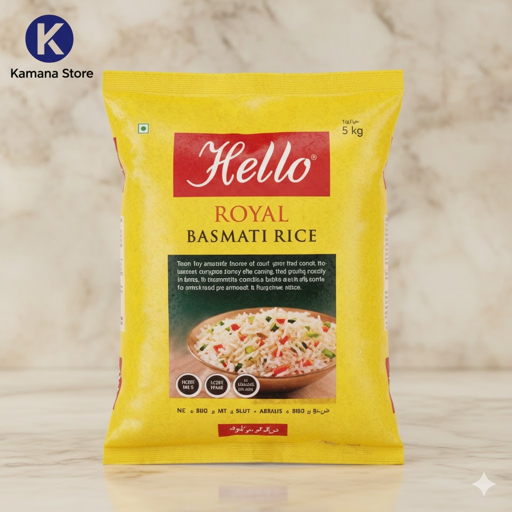 Hello Royal Supreme Basmati Rice 1kg