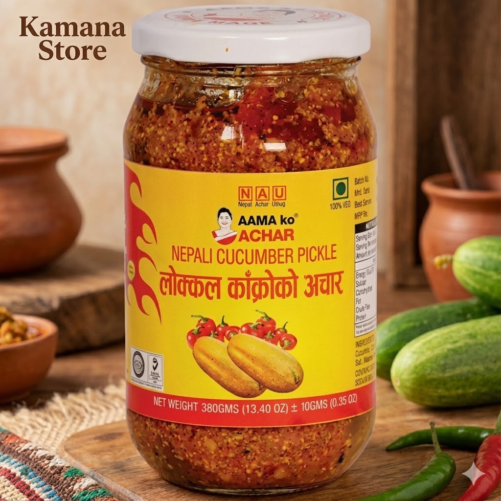 Aama Ko Achar Cucumber Pickle 380g