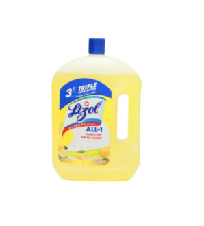 Lizol All In 1 Disinfectant Surface Cleaner Citrus Fragrance 2L