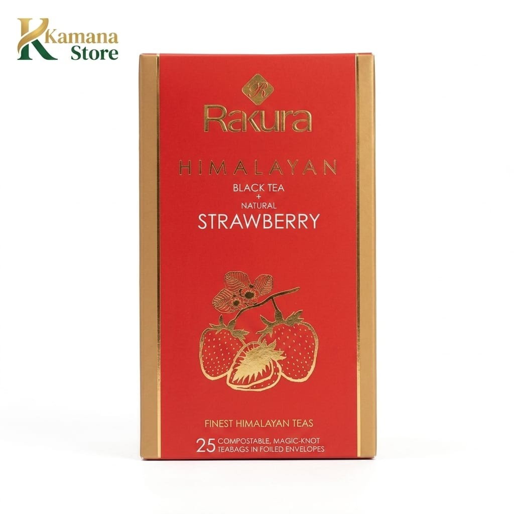 Rakura Himalayan Black Tea + Strawberry