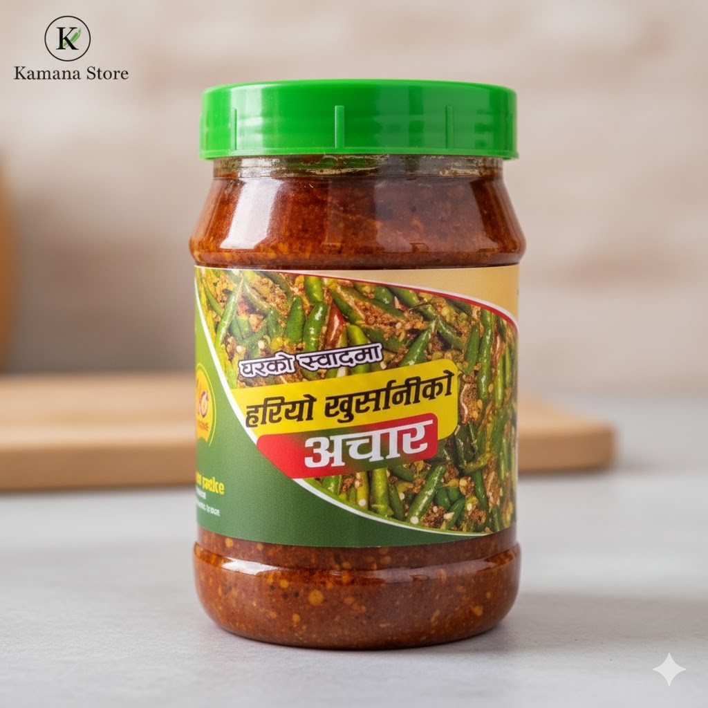 Lakac Green Chilli  Khursani/ Achar/pickle