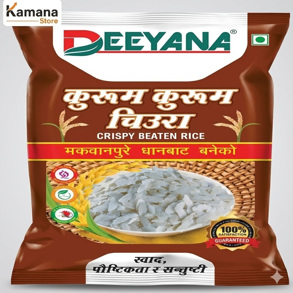 Deeyana Beaten Rice Jjurum Jhurum 700 gr
