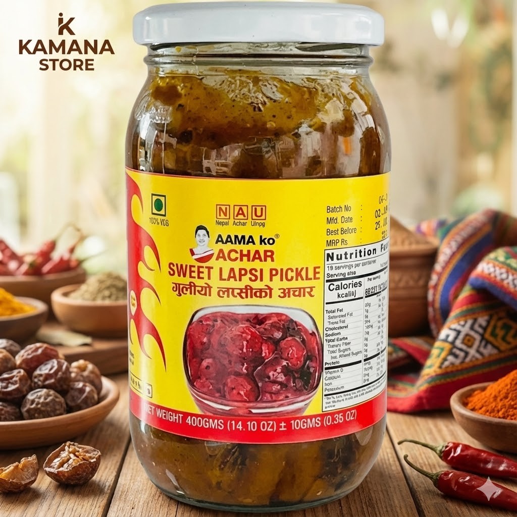 Aama Ko Achar Sweet Lapsi Pickle 400 gr