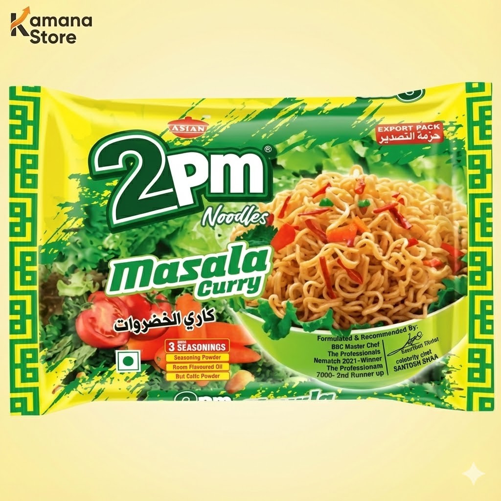 2PM Masala Curry Veg Noodles 60G