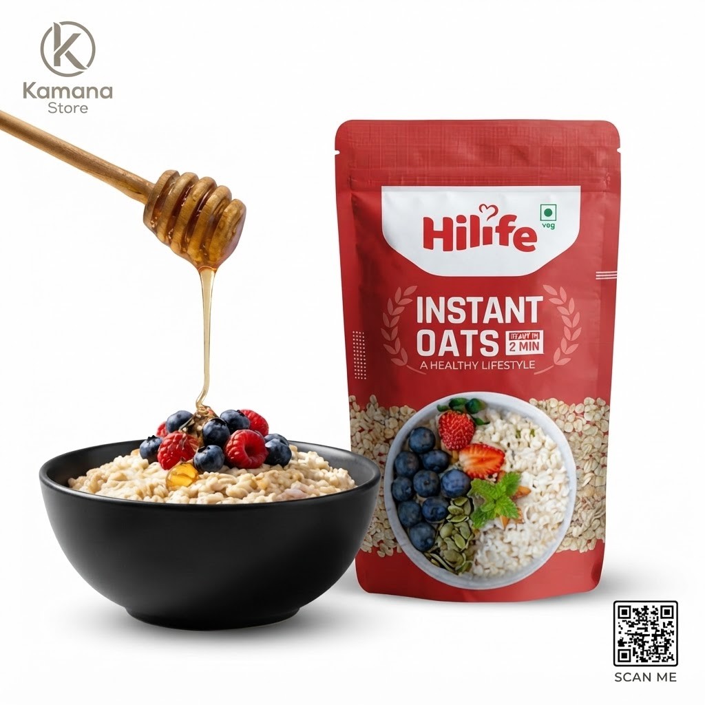 Hilife Instant Oats Pouch 385gm