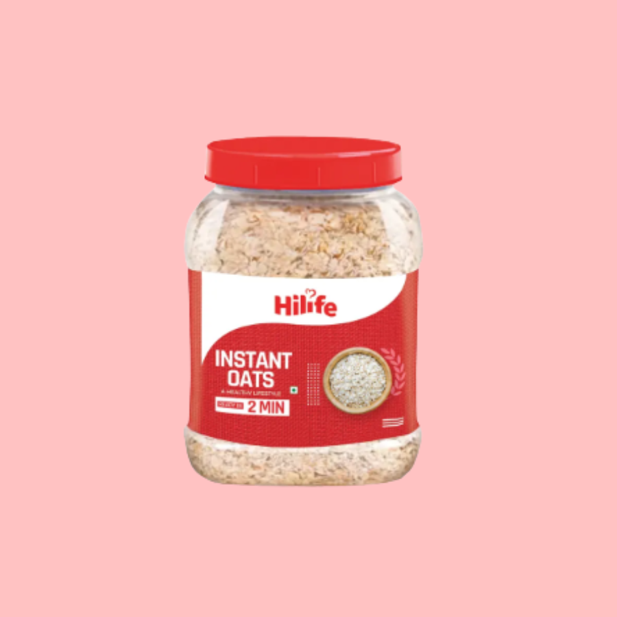 Hilife Instant Oats Jar 950 gram