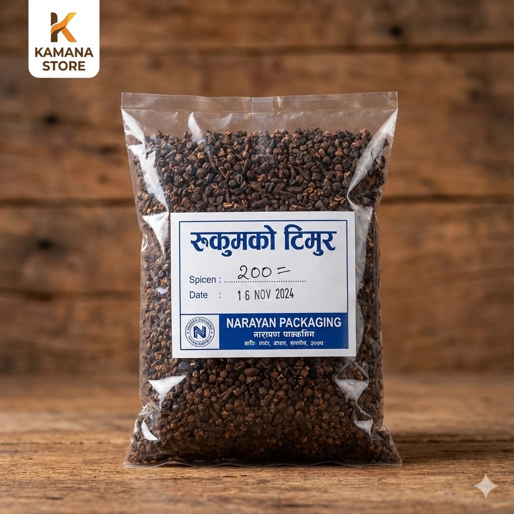 Timur Dana /Timbur Nepali spices 1oo gr