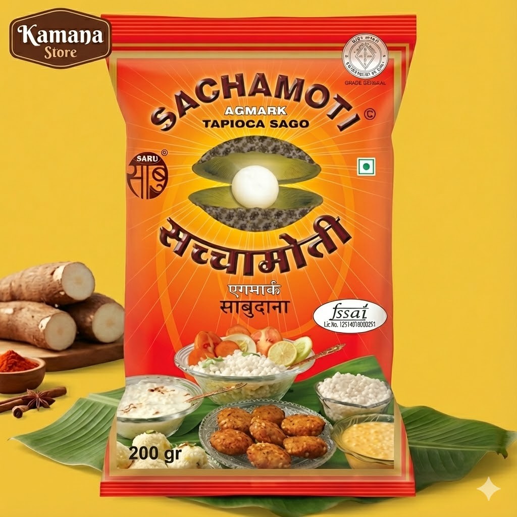 Sachamoti Premium Motidana Sabudana 200g
