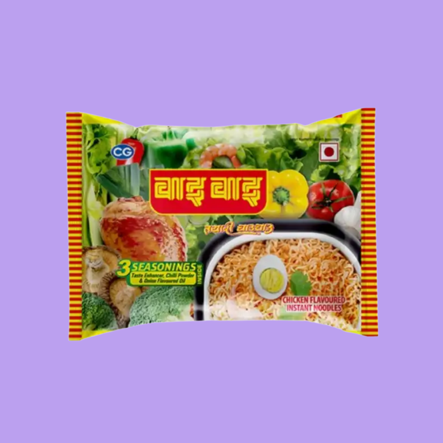 Wai Wai Chicken Flavoured Noodles 60g
