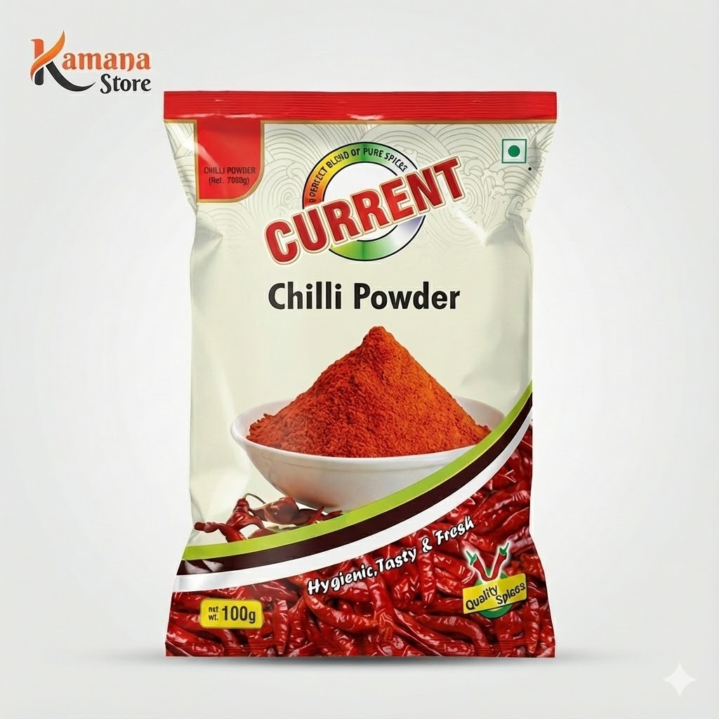 Current kasmiri Red Chilli Powder