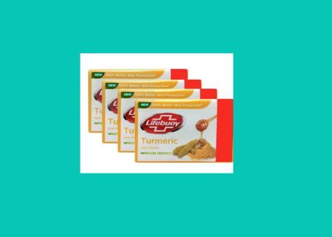 LIFEBUOY Turmeric and Honey Soap (4 x 99.75 g)