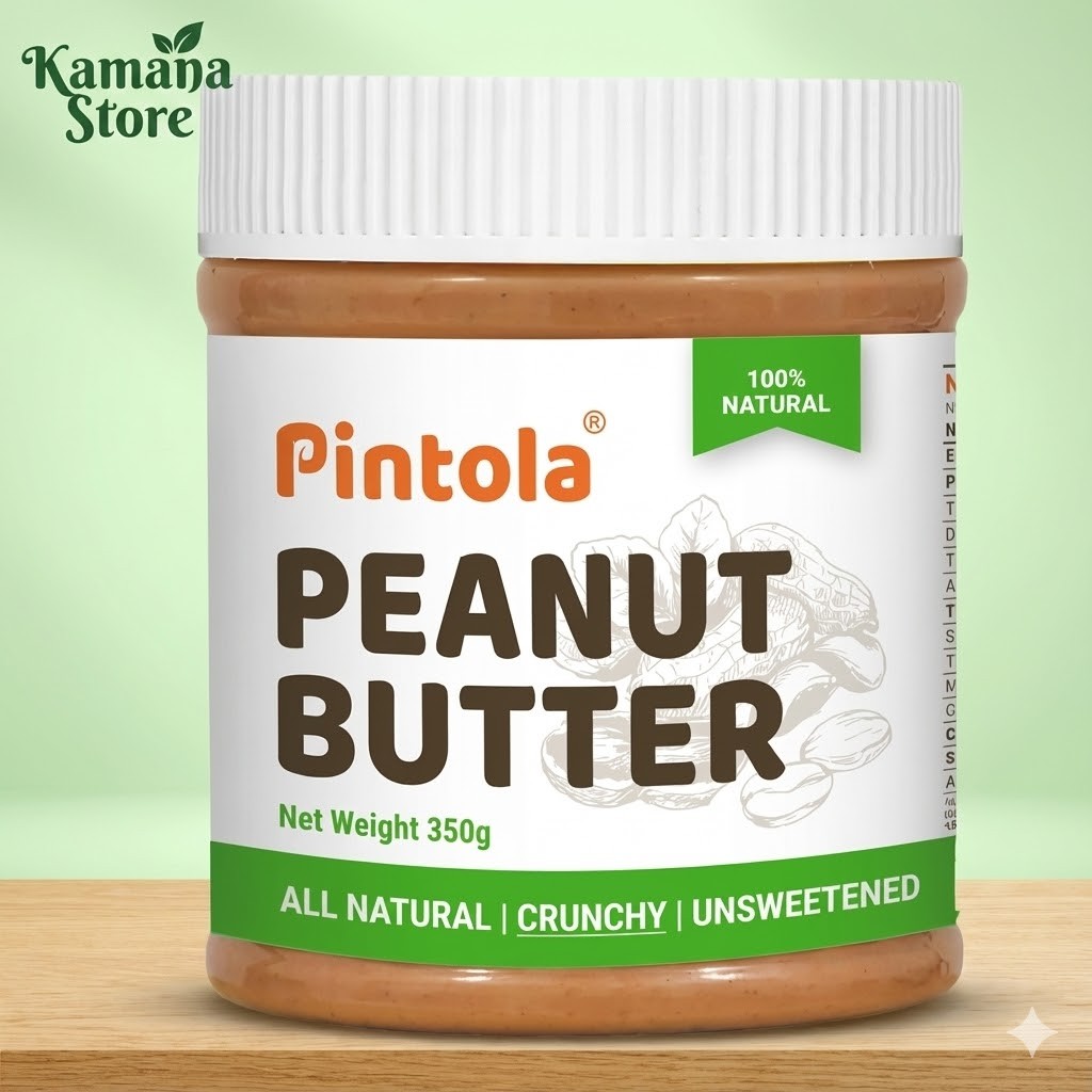 Pintola Natural Peanut Butter 350 gr