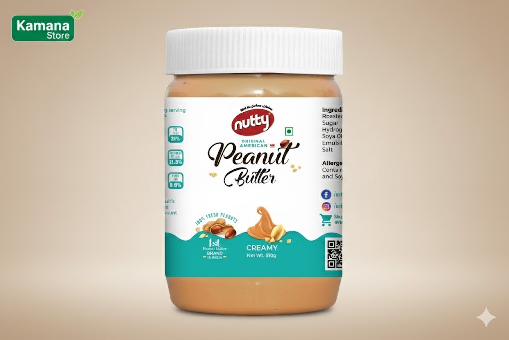 Nutty Peanut Butter Creamy 340g